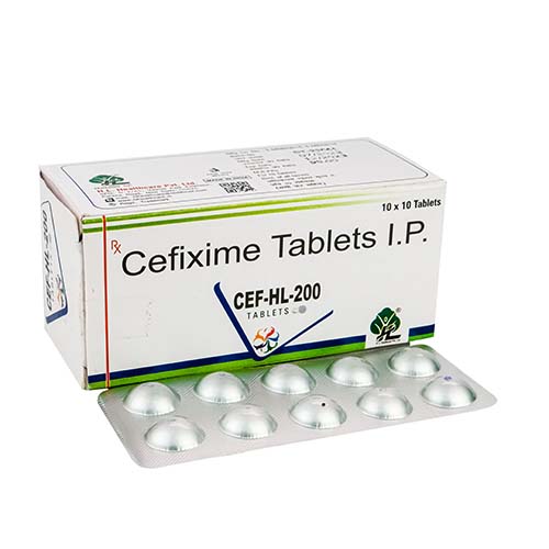 Cefixime Trihydrate 100mg Tablets