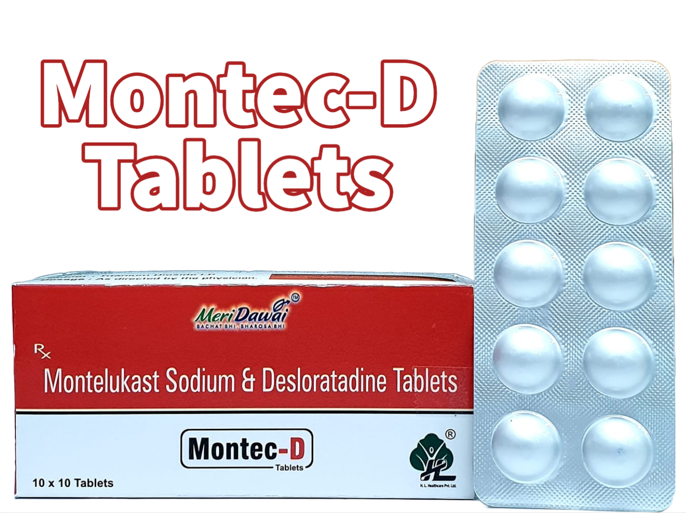 Montelukast 10 mg Desloratadine 5 mg