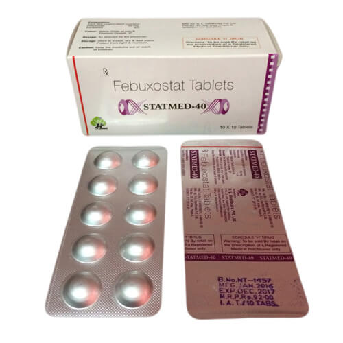 Febuxostate 40mg Tablets