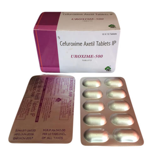 Cefuroxime Axitil 500mg Tablets
