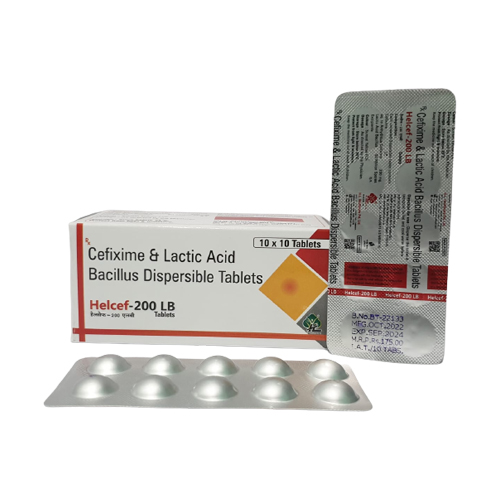 Cefixime Azithromycin and Lactobacillus Tablets