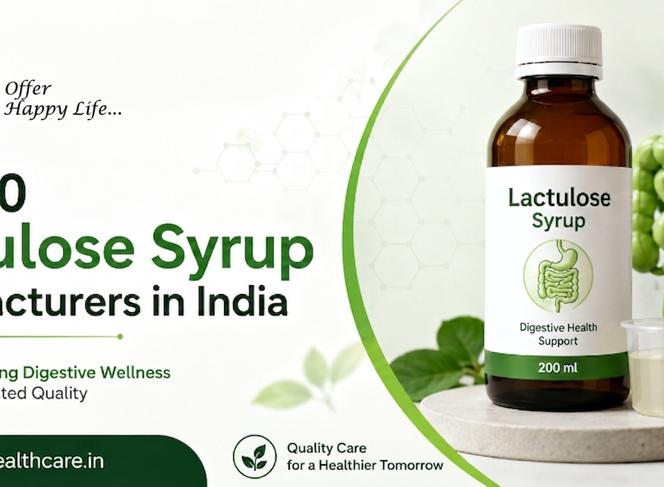 Top 10 Lactulose Syrup Manufacturers in India