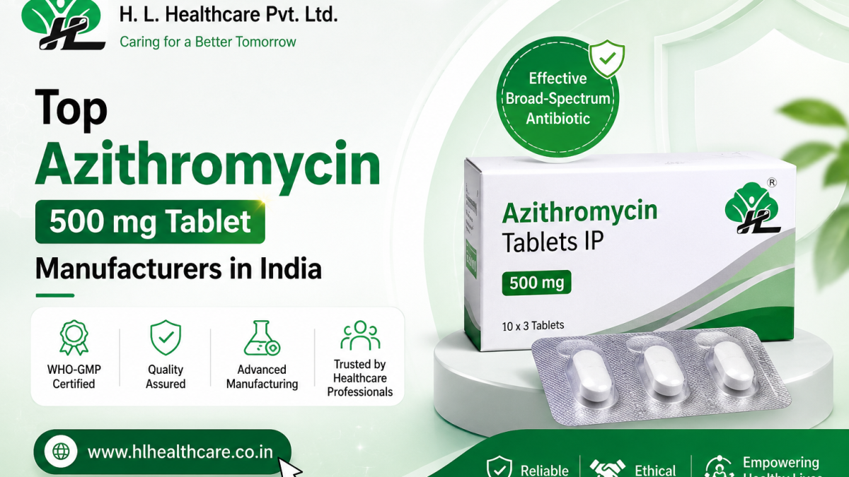 Top Azithromycin 500 mg Tablet Manufacturers in India